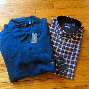 Dress Shirt/Sweater Combo